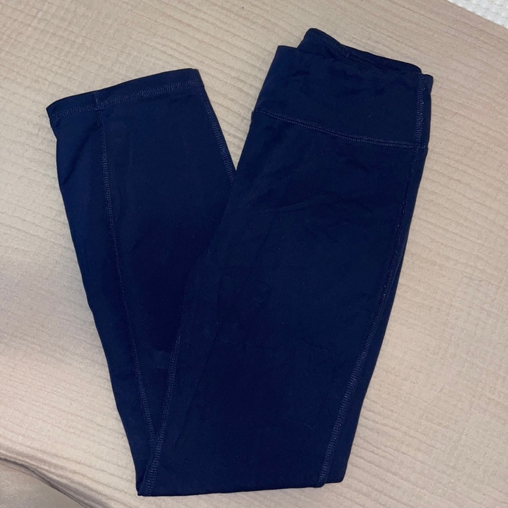 J. Crew 3/4 Navy Leggings - Size Small